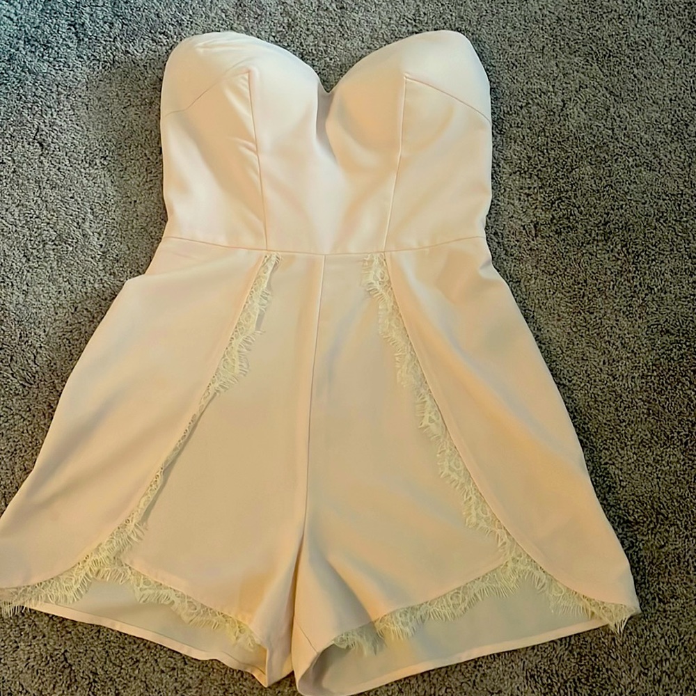 Baby pink romper